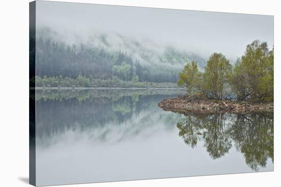 The Still Waters of Thirlmere in the Lake District National Park-Julian Elliott-Stretched Canvas