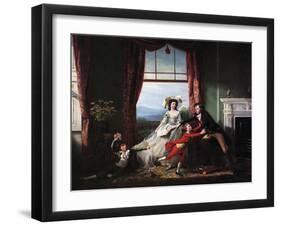 The Stillwell Family, 1786-John Singleton Copley-Framed Giclee Print