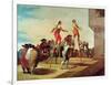 The Stilts, C.1791-92-Francisco de Goya-Framed Giclee Print