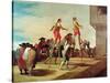 The Stilts, C.1791-92-Francisco de Goya-Stretched Canvas