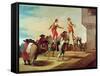 The Stilts, C.1791-92-Francisco de Goya-Framed Stretched Canvas