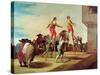 The Stilts, C.1791-92-Francisco de Goya-Stretched Canvas