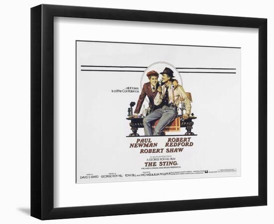 The Sting, 1973-null-Framed Giclee Print