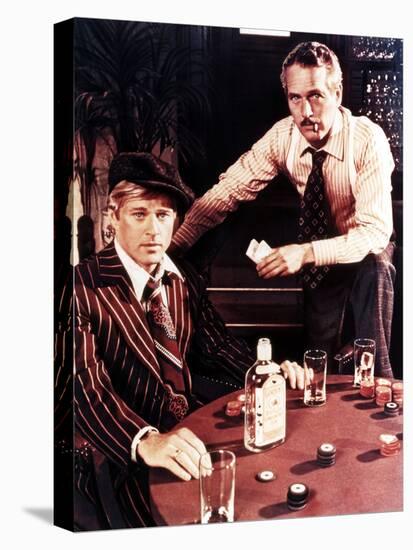 The Sting, from Left: Robert Redford, Paul Newman, 1973-null-Stretched Canvas