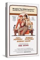 The Sting, from Left: Robert Redford, Paul Newman, 1973-null-Stretched Canvas