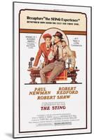 The Sting, from Left: Robert Redford, Paul Newman, 1973-null-Mounted Poster