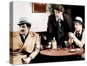 THE STING, from left: Robert Shaw, Robert Redford, Paul Newman, 1973-null-Stretched Canvas