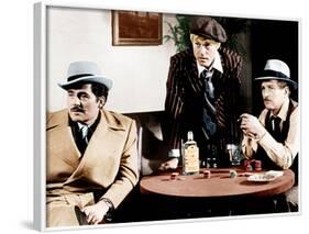 THE STING, from left: Robert Shaw, Robert Redford, Paul Newman, 1973-null-Framed Photo