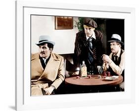 THE STING, from left: Robert Shaw, Robert Redford, Paul Newman, 1973-null-Framed Photo