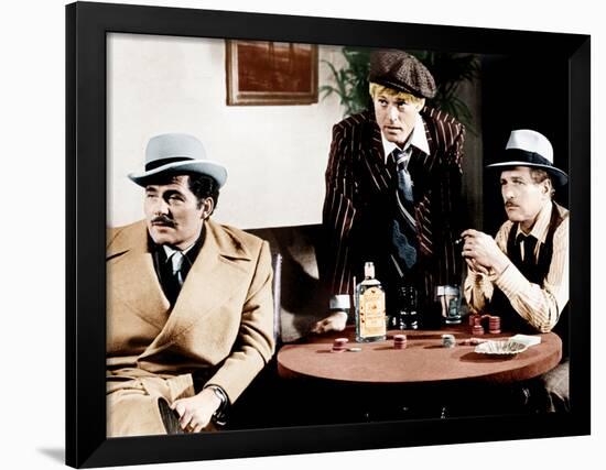 THE STING, from left: Robert Shaw, Robert Redford, Paul Newman, 1973-null-Framed Photo