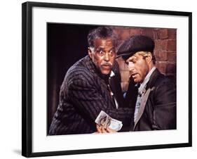 The Sting, Robert Earl Jones, Robert Redford, 1973-null-Framed Photo