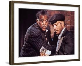 The Sting, Robert Earl Jones, Robert Redford, 1973-null-Framed Photo