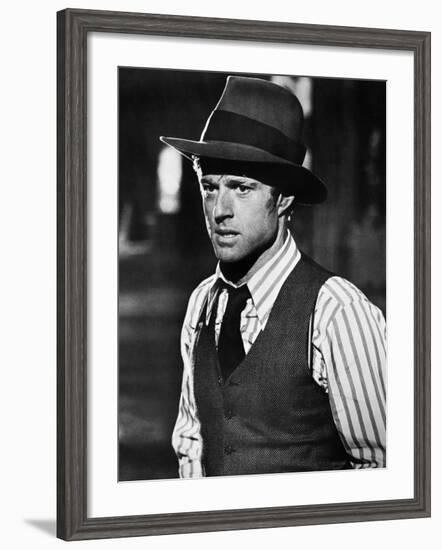 The Sting, Robert Redford, 1973-null-Framed Photo