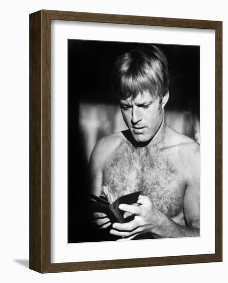 The Sting, Robert Redford, 1973-null-Framed Photo