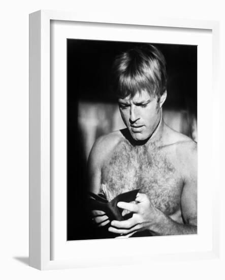 The Sting, Robert Redford, 1973-null-Framed Photo