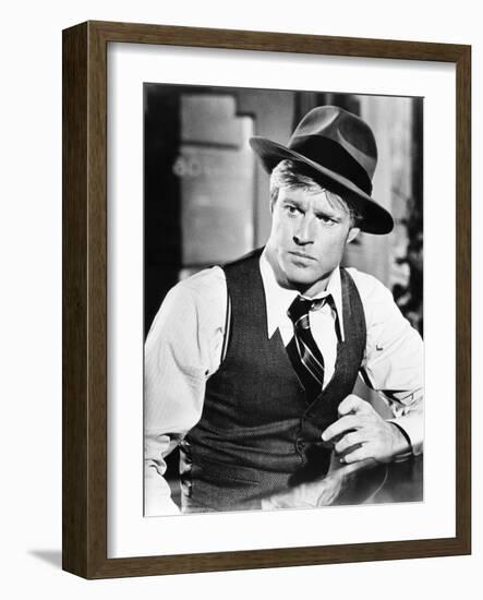 The Sting, Robert Redford, 1973-null-Framed Photo