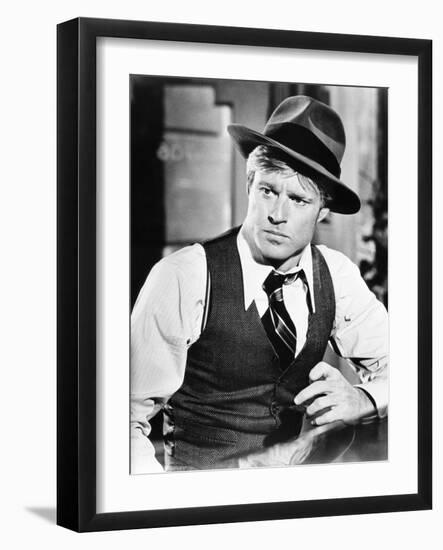 The Sting, Robert Redford, 1973-null-Framed Photo