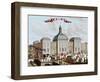 The Stock Exchange, Amsterdam, 1743-Francois van Bleyswyck-Framed Giclee Print