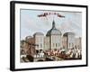 The Stock Exchange, Amsterdam, 1743-Francois van Bleyswyck-Framed Giclee Print