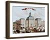 The Stock Exchange, Amsterdam, 1743-Francois van Bleyswyck-Framed Giclee Print