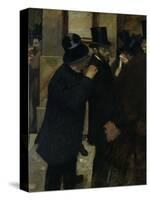The Stock Exchange, c.1878-Edgar Degas-Stretched Canvas