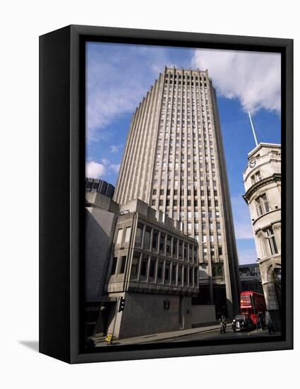 The Stock Exchange, City of London, London, England, United Kingdom-Walter Rawlings-Framed Stretched Canvas