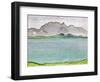 The Stockhorn Mountains and Lake Thun, 1911-Ferdinand Hodler-Framed Giclee Print