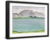 The Stockhorn Mountains and Lake Thun, 1911-Ferdinand Hodler-Framed Giclee Print