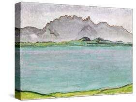 The Stockhorn Mountains and Lake Thun, 1911-Ferdinand Hodler-Stretched Canvas
