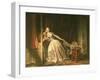 The Stolen Kiss, C.1788-Jean-Philippe Rameau-Framed Giclee Print