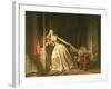 The Stolen Kiss, C.1788-Jean-Philippe Rameau-Framed Giclee Print