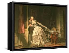 The Stolen Kiss, C.1788-Jean-Philippe Rameau-Framed Stretched Canvas
