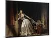 The Stolen Kiss, End 1780S-Jean-Honore Fragonard-Mounted Giclee Print