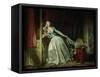 The Stolen Kiss-Jean-Honoré Fragonard-Framed Stretched Canvas