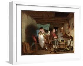 The Stolen Kiss-William Kidd-Framed Giclee Print