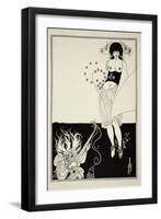 The Stomach Dance, from Salome-Aubrey Beardsley-Framed Giclee Print