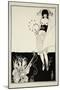The Stomach Dance, from Salome-Aubrey Beardsley-Mounted Giclee Print