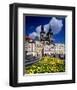 The Stone Bell House and Church of our Lady at Tyn, Old Town Square, Prague, Czech Republic-null-Framed Art Print