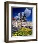 The Stone Bell House and Church of our Lady at Tyn, Old Town Square, Prague, Czech Republic-null-Framed Art Print