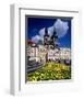 The Stone Bell House and Church of our Lady at Tyn, Old Town Square, Prague, Czech Republic-null-Framed Art Print