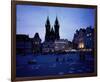 The Stone Bell House and Church of our Lady at Tyn, Old Town Square, Prague, Czech Republic-null-Framed Art Print