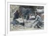 The Stone Breakers, 1897-Adolf Maennchen-Framed Giclee Print