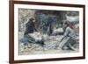 The Stone Breakers, 1897-Adolf Maennchen-Framed Giclee Print