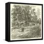 The Stone Bridge over the Antietam, September 1862-null-Framed Stretched Canvas