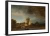 The Stone Bridge-Rembrandt van Rijn-Framed Giclee Print