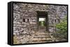 The Stone Entrance to Nakijin Castle, a 14th Century Castle in Okinawa, Japan-Paul Dymond-Framed Stretched Canvas