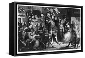 The Stone Kitchen, 1840-George Cruikshank-Framed Stretched Canvas