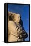 The Stone of Hope monumental statue by Chinese sculptor Lei Yixin in the Martin Luther King Jr....-Panoramic Images-Framed Stretched Canvas