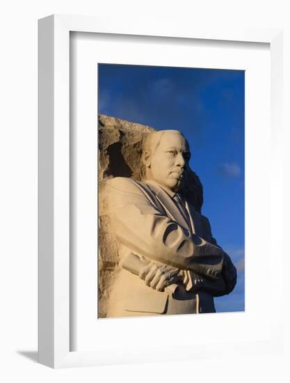 The Stone of Hope monumental statue by Chinese sculptor Lei Yixin in the Martin Luther King Jr....-Panoramic Images-Framed Photographic Print