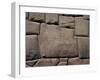 The Stone of Twelve Angles, the Inca Palace of Hatunrumiyoc, Cuzco, Peru-Walter Rawlings-Framed Photographic Print